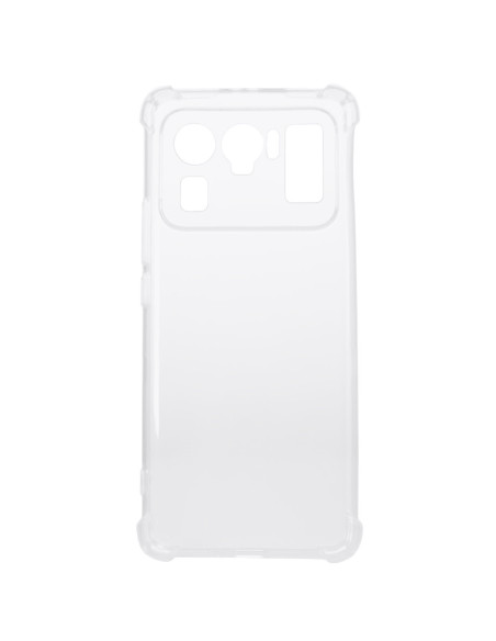 Husa Xiaomi Mi 11 Ultra 5G Spacer, transparenta, grosime 1.5mm, protectie suplimentara antisoc la colturi, material flexibil TPU