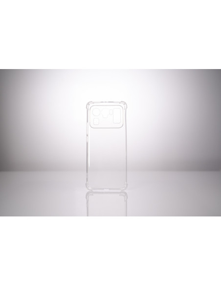 Husa Xiaomi Mi 11 Ultra 5G Spacer, transparenta, grosime 1.5mm, protectie suplimentara antisoc la colturi, material flexibil TPU
