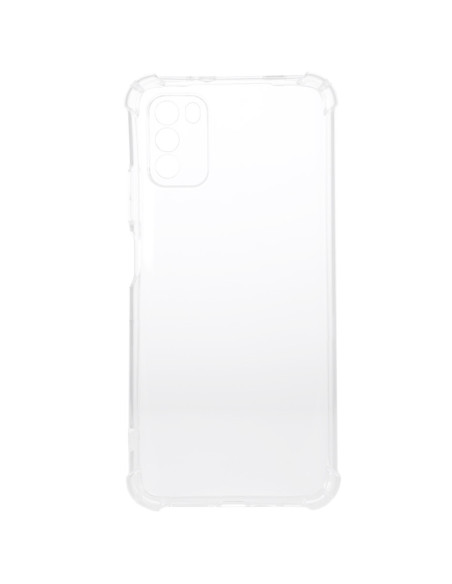 Husa Xiaomi Pocophone M3 Spacer, transparenta, grosime 1.5mm, protectie suplimentara antisoc la colturi, material flexibil TPU "