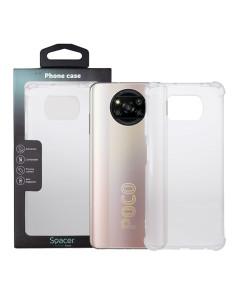 Husa Xiaomi Pocophone X3 Pro 5G Spacer, transparenta,...