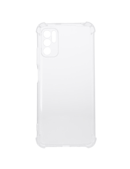 Husa Xiaomi Redmi Note 10 5G Spacer, transparenta, grosime 1.5mm, protectie suplimentara antisoc la colturi, material flexibil T