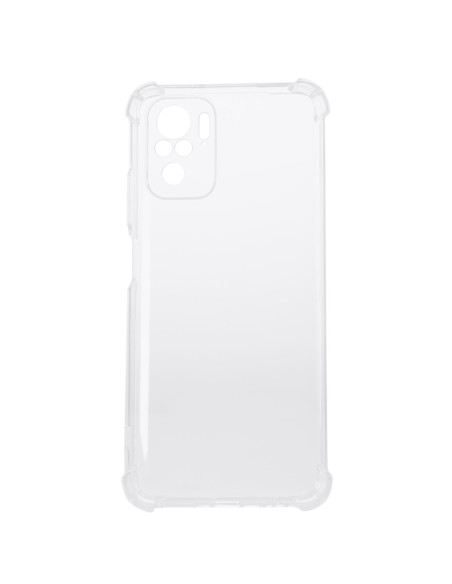 Husa Xiaomi Redmi Note 10 S Spacer, transparenta, grosime 1.5mm, protectie suplimentara antisoc la colturi, material flexibil TP