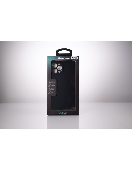 Husa Iphone 12 Pro Max Spacer, grosime 1.5mm, material flexibil TPU, negru "SPPC-AP-IP12PM-TPU"