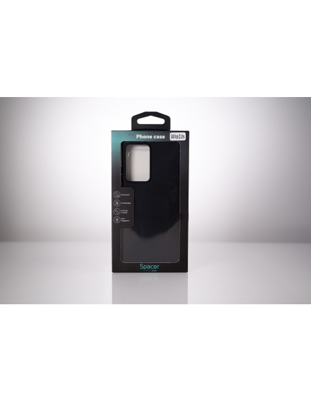 Husa Samsung Galaxy Note 20 Ultra Spacer, negru, grosime 1.5mm, material flexibil TPU "SPPC-SM-GX-N20U-TPU"