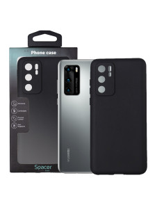 Husa Huawei telefon P 40, negru, tip back cover, material...