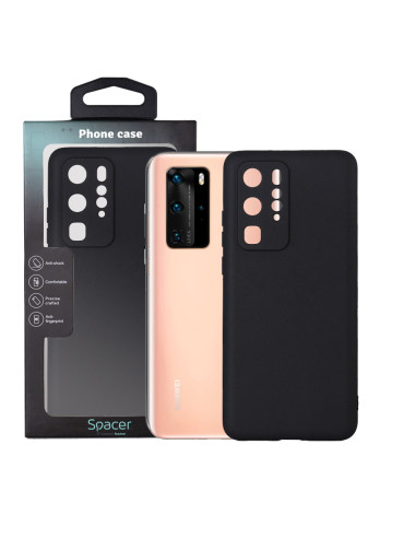 Husa Huawei telefon P 40 Pro, negru, tip back...