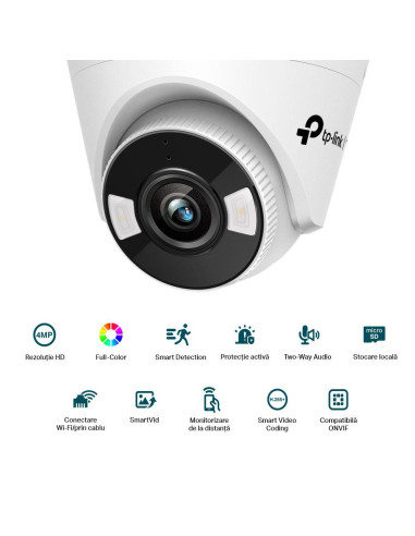 Camere supraveghere IP TP-LINK VIGI 4MP TURRET...