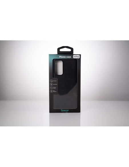 Husa Xiaomi Mi 10T Pro 5G Spacer, negru, grosime 1.5mm, material flexibil TPU "SPPC-XI-MI-10TP5G-TPU"