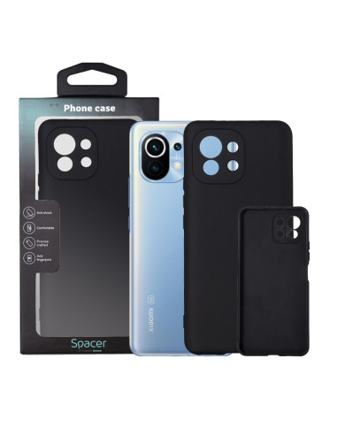 Husa Xiaomi Mi 11 5G Spacer, negru, grosime...
