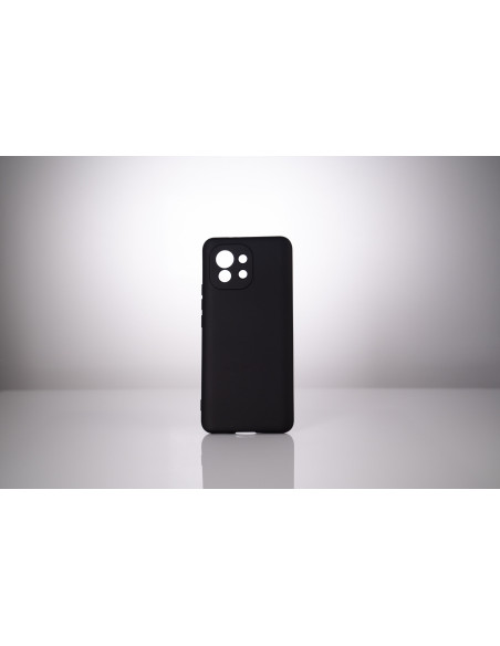 Husa Xiaomi Mi 11 5G Spacer, negru, grosime 1.5mm, material flexibil TPU "SPPC-XI-MI-115G-TPU"