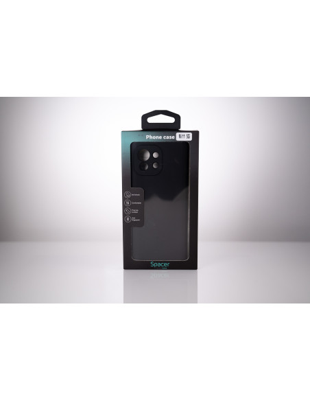 Husa Xiaomi Mi 11 5G Spacer, negru, grosime 1.5mm, material flexibil TPU "SPPC-XI-MI-115G-TPU"