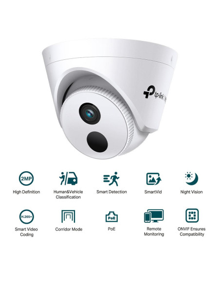Camere supraveghere IP TP-LINK VIGI 2MP TURRET NTW CAMERA 4MM
