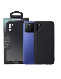 Husa Xiaomi Pocophone M3 Spacer, negru, grosime 1.5mm,...