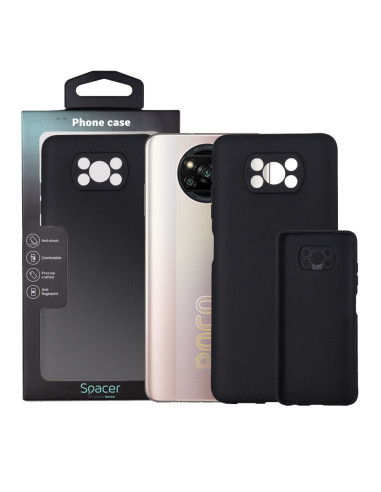 Husa Xiaomi Pocophone X3 Pro 5G Spacer, negru,...