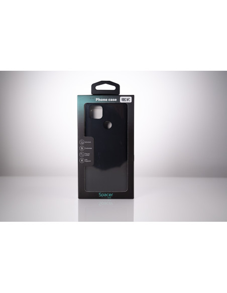 Husa Xiaomi Redmi 9C Spacer, negru, grosime 1.5mm, material flexibil TPU "SPPC-XI-RM-9C-TPU"