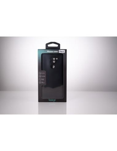Husa Xiaomi Redmi Note 9 Spacer, negru, grosime...