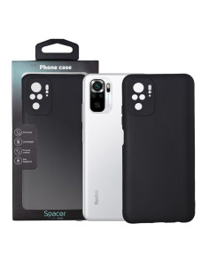 Husa Xiaomi Redmi Note 10 S Spacer, negru, grosime 1.5mm,...