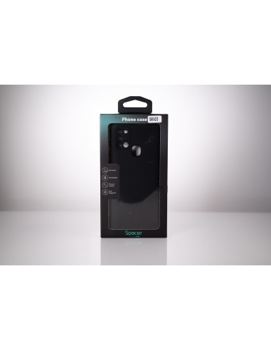 Husa Samsung Galaxy A21S Spacer, negru, grosime...