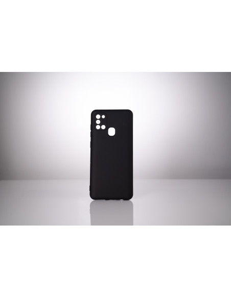 Husa Samsung Galaxy A21S Spacer, negru, grosime 2mm, material flexibil silicon + interior cu microfibra "SPPC-SM-GX-A21S-SLK"