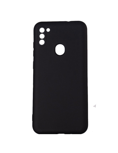 Husa Samsung Galaxy M11 Spacer, negru, grosime 2mm, material flexibil silicon + interior cu microfibra "SPPC-SM-GX-M11-SLK"