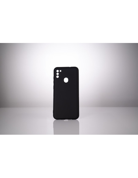 Husa Samsung Galaxy M11 Spacer, negru, grosime 2mm, material flexibil silicon + interior cu microfibra "SPPC-SM-GX-M11-SLK"