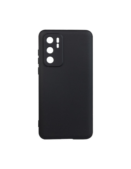Husa Huawei telefon P 40, negru, tip back cover, material flexibil silicon + interior cu microfibra, "SPPC-HU-P-40-SLK"