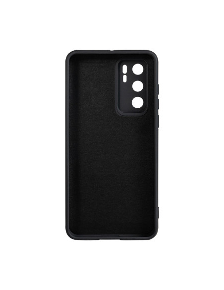 Husa Huawei telefon P 40, negru, tip back cover, material flexibil silicon + interior cu microfibra, "SPPC-HU-P-40-SLK"