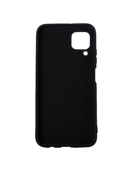Husa Huawei telefon P 40 Lite, negru, tip back cover, material flexibil silicon + interior cu microfibra, "SPPC-HU-P-40L-SLK"