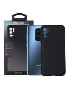 Husa Xiaomi Redmi Note 10 S Spacer, negru, grosime 2mm,...
