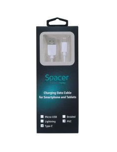 CABLU alimentare si date SPACER, pt. smartphone, USB 2.0... 2
