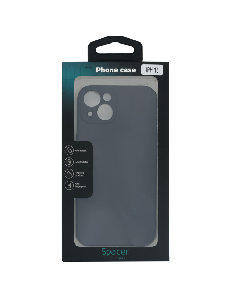 Husa Iphone 13 Spacer, grosime 1.5mm, material flexibil TPU, negru "SPPC-AP-IP13-TPU"