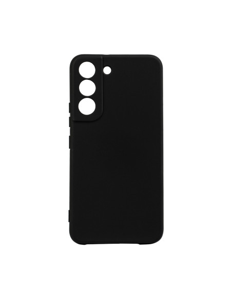 Husa Samsung Galaxy S22 Spacer, negru, grosime 2mm, material flexibil silicon + interior cu microfibra "SPPC-SM-GX-S22-SLK"
