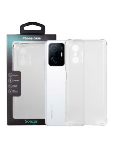 Husa Xiaomi 11T Spacer, transparenta, grosime 1.5mm,...