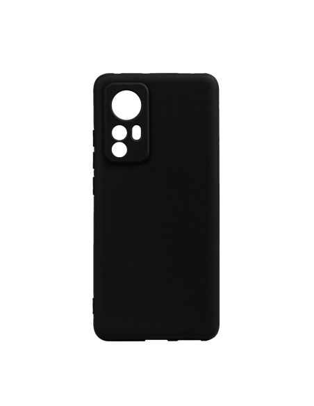 Husa Xiaomi 12 Spacer, negru, grosime 2mm, material flexibil silicon + interior cu microfibra "SPPC-XI-12-SLK"