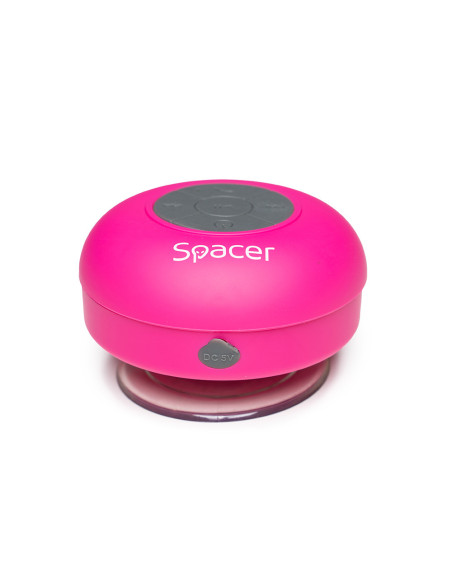 BOXA SPACER portabila bluetooth, DUCKY-PNK, RMS: 3W, control volum, acumulator 300mAh, microfon incorporat, timp de funct. pana