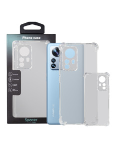 Husa Xiaomi 12 Pro Spacer, transparenta, grosime 1.5mm,...