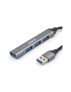 HUB extern SPACER, porturi USB:USB 3.0 X 1, USB 2.0 x 3,...