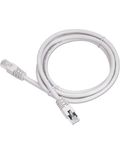 PATCH CORD FTP SPACER Cat6, cupru-aluminiu, 1 m, alb,...