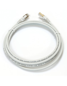 PATCH CORD FTP SPACER Cat6, cupru-aluminiu, 5 m, alb,...