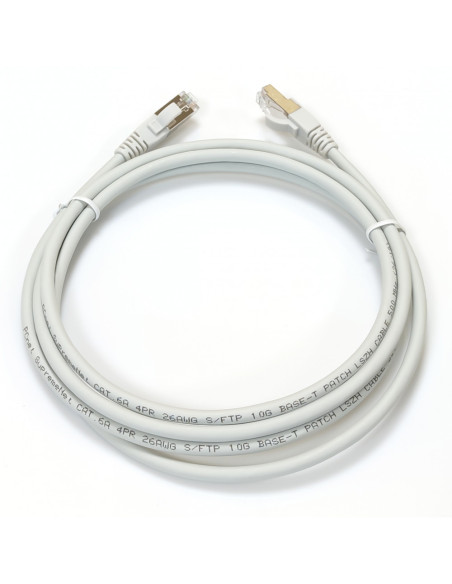PATCH CORD FTP SPACER Cat6, cupru-aluminiu, 5 m, alb, AWG26, "SPPC-FTP-CAT6-5M"