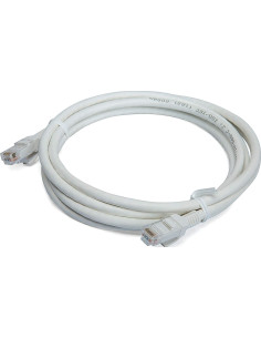 PATCH CORD UTP SPACER Cat6, cupru-aluminiu, 3 m, alb,...