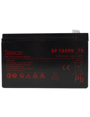 ACUMULATOR UPS SPACER 12V / 9Ah, dimensiuni:...