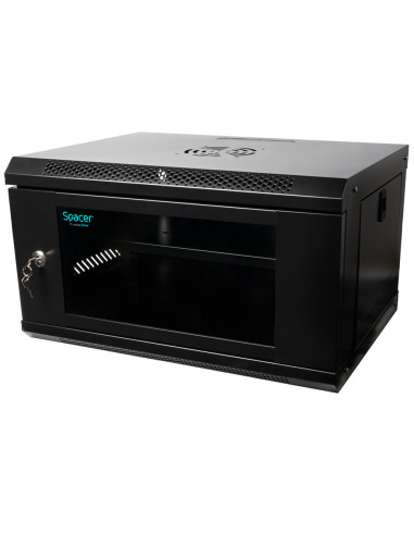 CABINET 19" SPACER 6U 500x450mm, fixare pe...