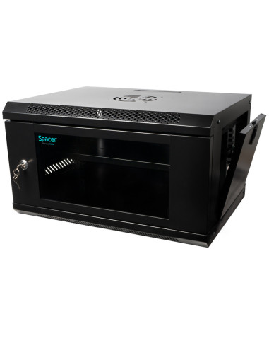 CABINET 19" SPACER 6U 500x450mm, fixare pe...