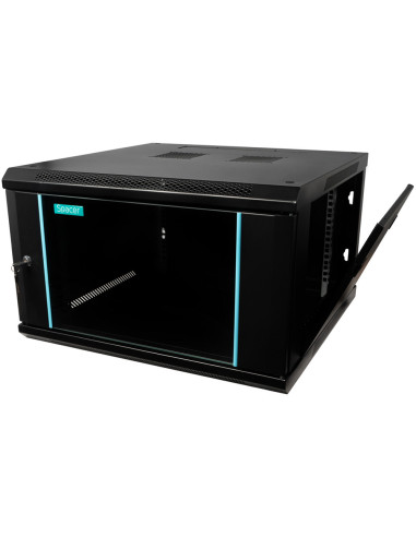 CABINET 19" SPACER 6U 600x600mm, fixare pe...