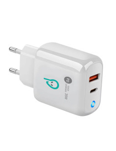 ALIMENTATOR retea SPACER Quick Charge 35W, USB Type-C PD...