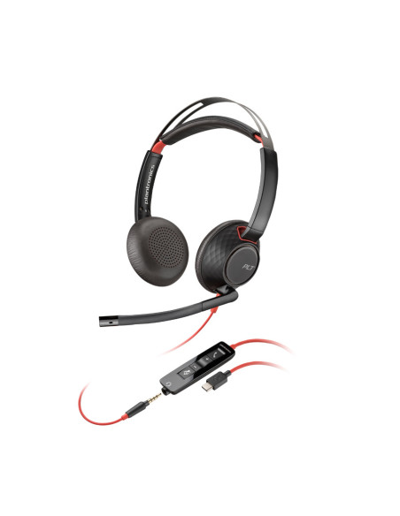 Casti audio HP Poly BW 5220 USB-C HS +3.5mmP +USB-C/A