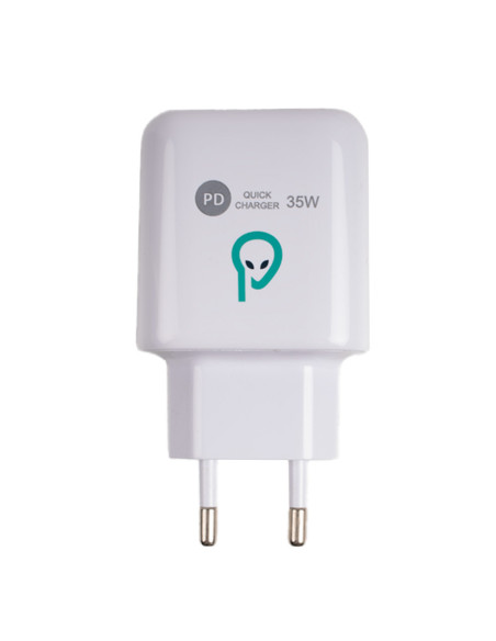 ALIMENTATOR retea SPACER Quick Charge 35W, USB Type-C PD (max 35W) + USB Quick Charge, "SPAR-DUOQ-02"