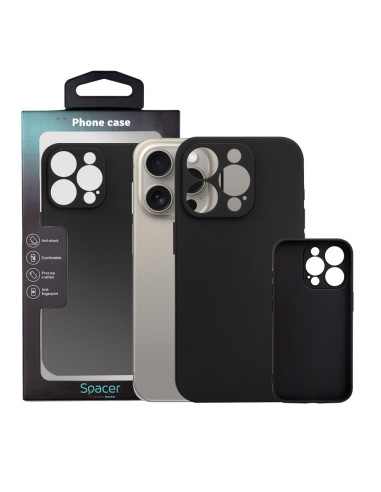 Husa Iphone 15 Pro Spacer, grosime 1.5mm,...