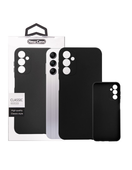 Husa Samsung Galaxy A14 Spacer, negru, grosime 1.5mm, material flexibil TPU "SPPC-SM-GX-A14-TPU"